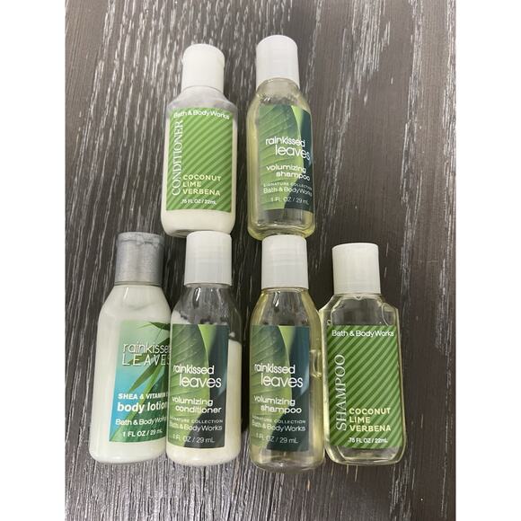 Travel Toiletries Misc Shampoo Cond Gel Bath Body Works Pharmacopia Lot of 46 - Picture 2 of 9